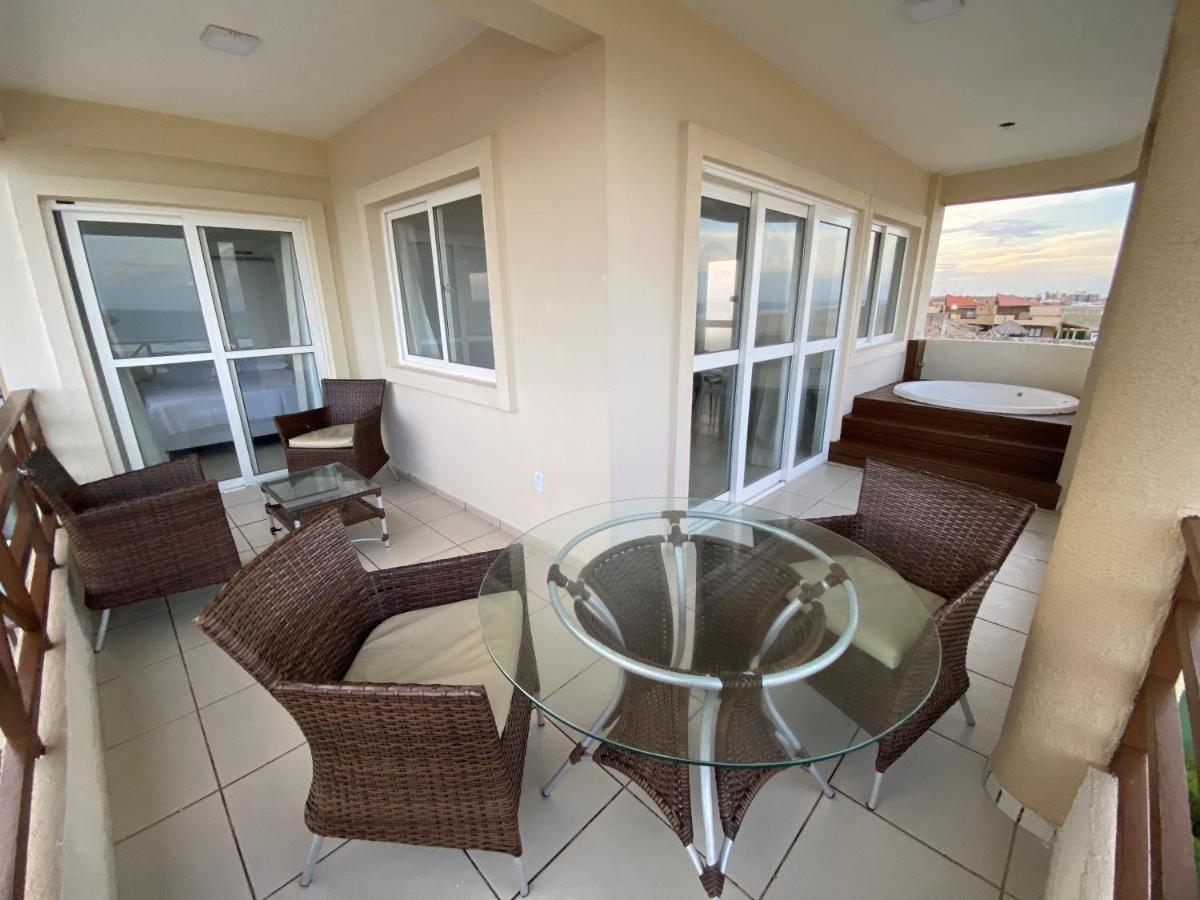 Beachfront Apt & Jacuzzi Taiba Exterior photo
